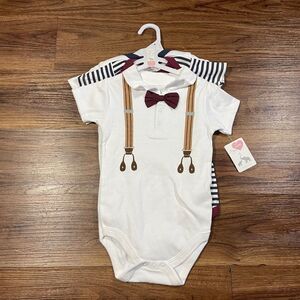 Little Treasures Infant Boy Cotton Bodysuits 3 Pack Baseball 24M NEW WITH DEFECT